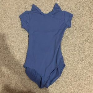 blue baltogs leotard